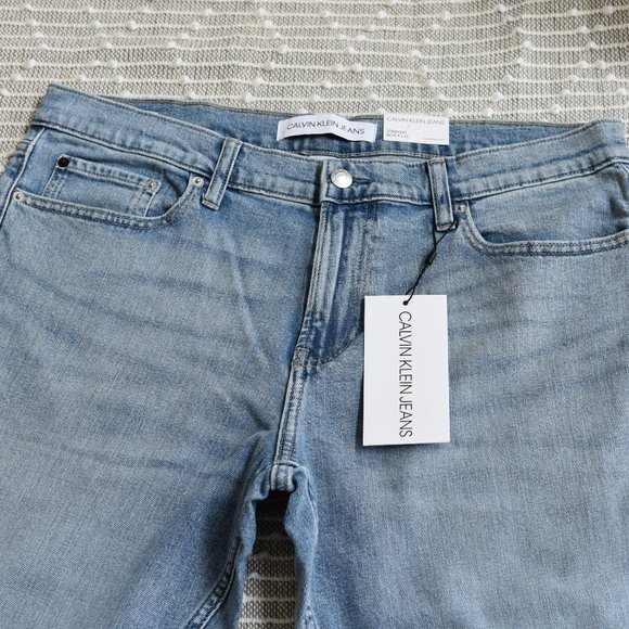 NEW! Calvin Klein Men's Straight Jeans 34 x 32 - Picture 4 of 12